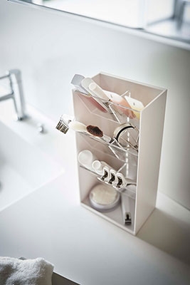 tower コスメ立体収納ケース 4段