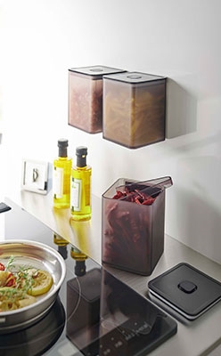 tower マグネットトング付き&バルブ付き密閉キャニスター