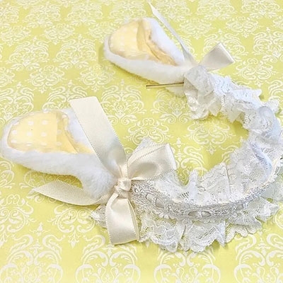 ぬいぐるみ用うさ耳カチューシャ