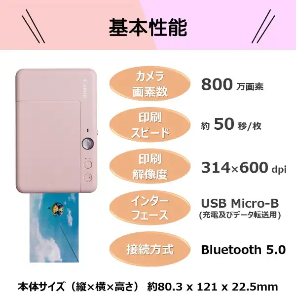 iNSPiC ZV-223　基本性能