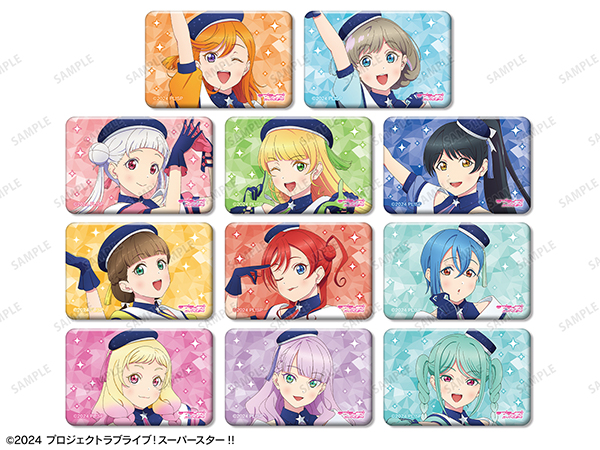 スクエア缶バッジ