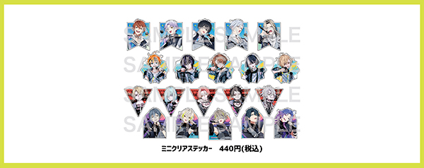 18TRIP　ミニクリアステッカー