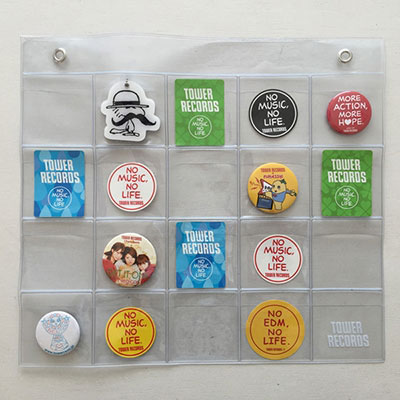 缶バッヂウォールポケット