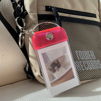 チェキサイズキーホルダー