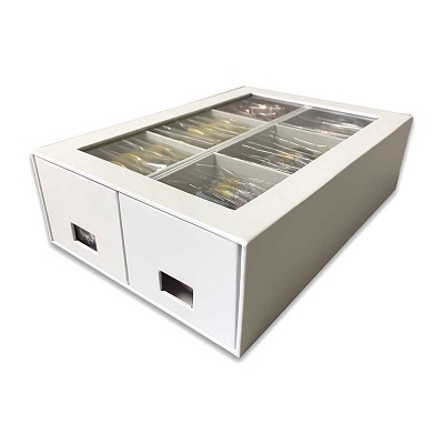 タワレコ (ひな壇にもなる!)缶バッジ収納BOX